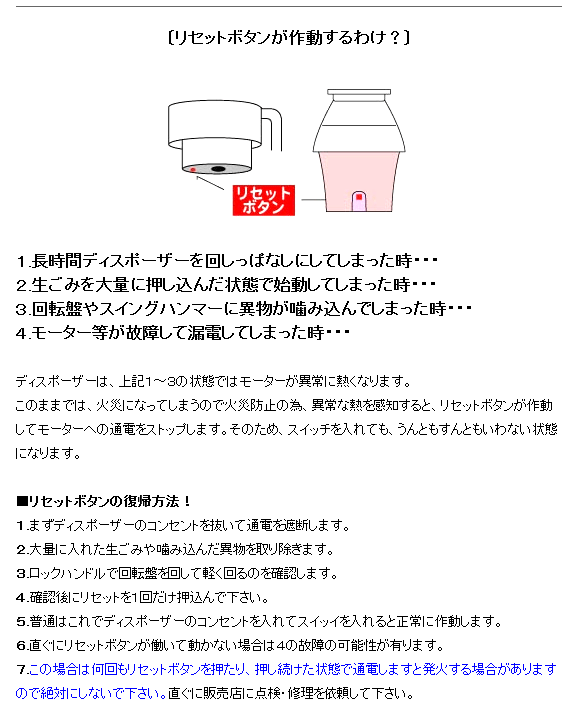 ���Z�b�g�{�^�����쓮����킯�H